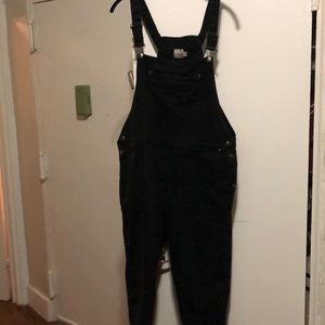 ASOS black overalls